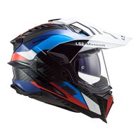 LS2 MX701 EXPLORER CARBON FRONTIER BLACK BLUE LRG