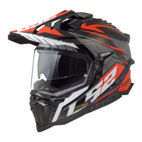 LS2 MX701 Explorer (XL) Spire - Black / Titanium / Red 06
