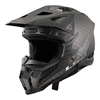 LS2 MX703 X-Force Carbon Pro FIM2 Helmet - Matte Carbon (L)