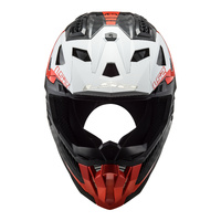 LS2 MX703 X-Force Carbon Helmet Victory Red / White (3XL)