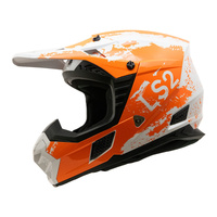 LS2 MX706 COZ (M) Hyde - Orange / White 06