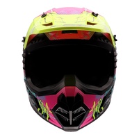 LS2 MX706J COZ Youth Gorilla Helmet - Gloss Purple (S)