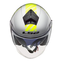 LS2 OF573 Twister II (M) Luna - White / Sil