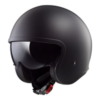 LS2 OF599 Spitfire II (2XL) - Matte Black Helmet 06