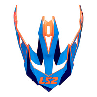 LS2 MX470 Subverter Peak - Nimble Blue/Black/Orange