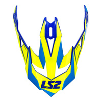LS2 MX470 Subverter Peak - Nimble White/Blue/Yellow