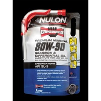 Nulon Premium Mineral 80W-90 Gearbox & Differential Oil 1 litre LSD80W90-1E