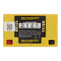 Motobatt Battery Quadflex AGM - MB16A