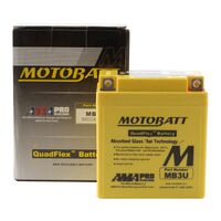 Motobatt Battery Quadflex AGM - MB3U
