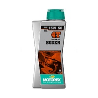 Motorex Boxer Oil 4T 15W50 - 1 Litre (10) [308240]