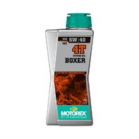 Motorex Boxer Oil 4T (MA2) 5W40 - 1 Litre (10) [308239]