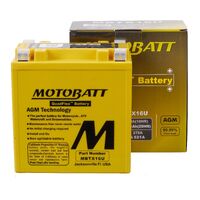 Motobatt Battery Quadflex AGM - MBTX16U
