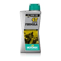 Motorex Formula 4T 20W50 - 1 Litre (10) [308245]