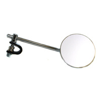 Whites Mirror 8" Stem Clamp On (each)