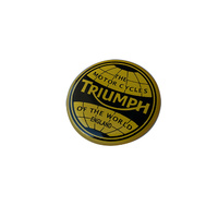 Triumph Motorcycles The World Pin Badge