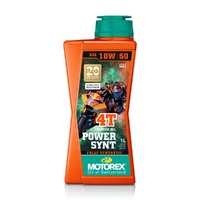 Motorex Power Synt 4T 10W50 - 1 Litre (10) - KTM Group 20 Year Special Edition [503313]