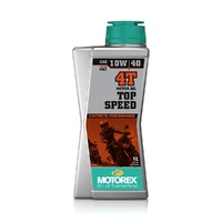 Motorex Top Speed MC 4T 10W40 - 1 Litre (10) [308271]