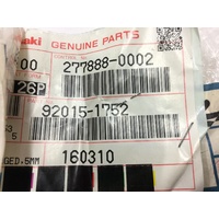 Reflector Lock Nuts 5mm , Kawasaki KLX140 #92015-1752