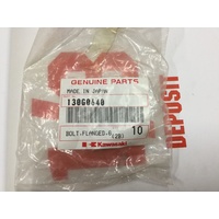 Bolt Flanged 6x40 , Kawasaki #130G0640