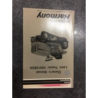 owners manual lawn tractor h2013sda honda harmony 00x31-771-6010