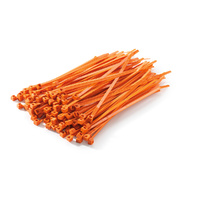 KTM Orange Cable Ties 100pk #U6951130