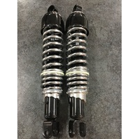 Universal Rear Shocks Cruiser Style Black With Adjustment