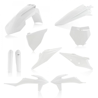 White Plastic Kit KTM SX/SXF 2017 #21741.030