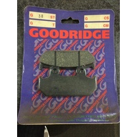 brake pads front honda CBR250-400-500-600 (86-90)