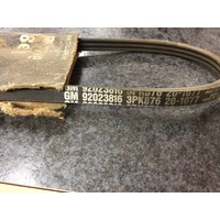 genuine holden poly rib belt part no 92023816