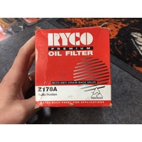 oil filter z178a suits holden jackaroo/ rodeo 2.8l turbo diesel 88-92