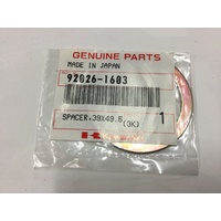 Spacer , 39x49.5x1.0 , Kawasaki #92026-1603