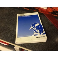 owners handbook honda TRX450R (kickstart models)