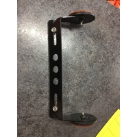 rear universal number plate holder with reflectors 