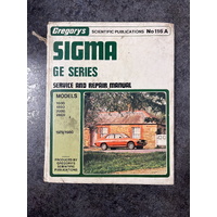 Sigma GE Series Service and Repair Manual '78-'80