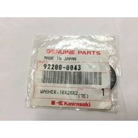 Footrest Washer , Kawasaki ZX10R #92200-0043