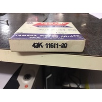 yamaha yz80 1990-92 piston ring set 43k-11611-20