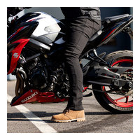 Oxford AA Super Stretch Men's Jean - Black (Regular) (30R)