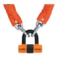 Oxford HD Chain Lock 1.5metre - Orange