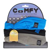 Oxford Comfy - Blue  White & Grey (3 Pack)