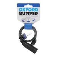 Oxford Bumper Cable Lock Smoke 6mm X 600mm
