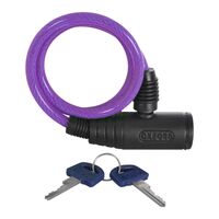 Oxford Bumper Cable Lock 6mm X 600mm - Purple