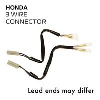 OXFORD INDICATOR LEADS HONDA 3 WIRE CONNECTOR