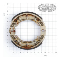 PREMIER BRAKE SHOES w/ springs - INDENT 110x25mm