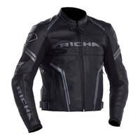 Richa Assen Leather Jacket - Black