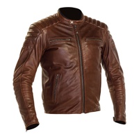 RICHA DAYTONA 2 LEATHER JACKET BRWN XL / EU54 / 44"