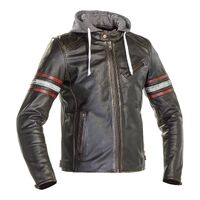 Richa Toulon 2 Leather Jacket - Black / Red