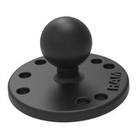 Ram Round Plate with Ball