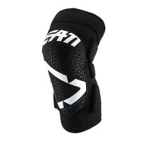 LEATT 5.0 3DF KNEE GUARD - WHITE/BLACK