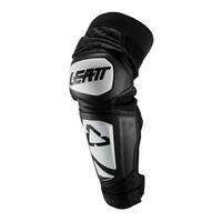 LEATT EXT KNEE GUARD JNR - WHITE/BLACK