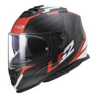 LS2 FF800 Storm Nerve Helmet - Matte Black / Red